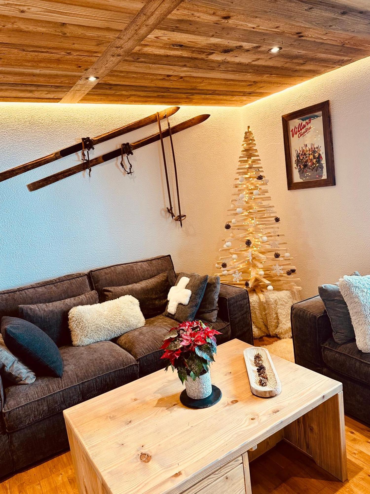 3,5 Pces - 80M2- Villars-Sur-Ollon Exteriör bild